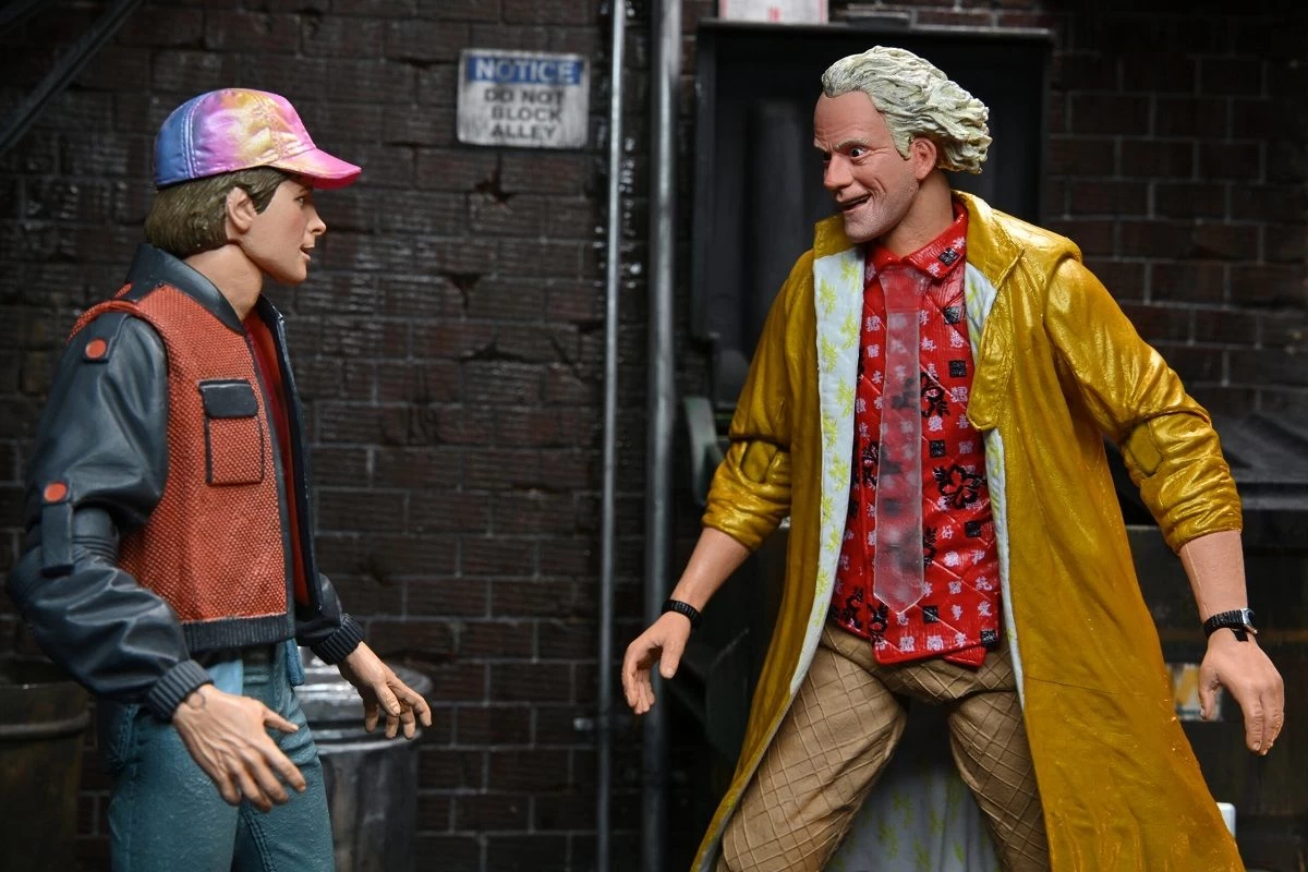 NECA Zurück In Die Zukunft 2 - Ultimate Doc Brown - Actionfigur 11 NECA Zurück In Die Zukunft 2 - Ultimate Doc Brown - Actionfigur – Bild 9