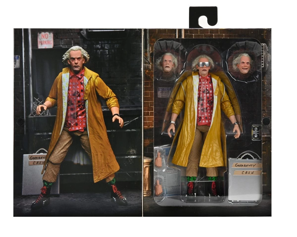 NECA Zurück In Die Zukunft 2 - Ultimate Doc Brown - Actionfigur 19 NECA Zurück In Die Zukunft 2 - Ultimate Doc Brown - Actionfigur – Bild 17