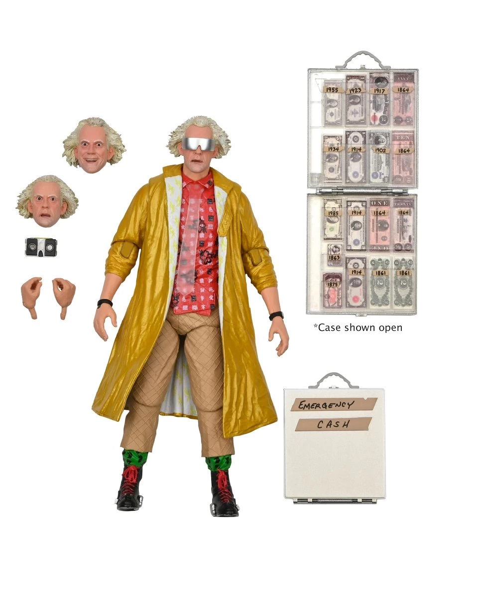NECA Zurück In Die Zukunft 2 - Ultimate Doc Brown - Actionfigur 3 NECA Zurück In Die Zukunft 2 - Ultimate Doc Brown - Actionfigur