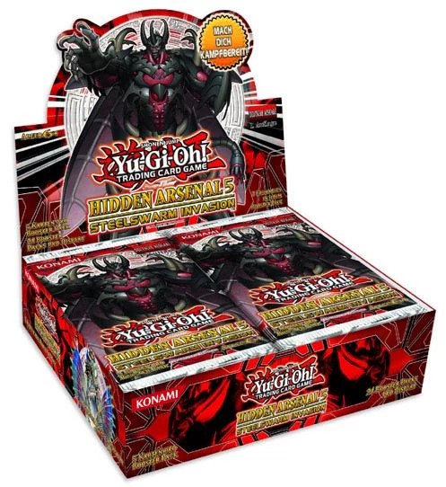 Konami Yu-Gi-Oh! Hidden Arsenal 5 - Steelswarm Invasion - Booster (DE) 3 Konami Yu-Gi-Oh! Hidden Arsenal 5 - Steelswarm Invasion - Booster (DE)