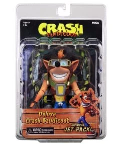 NECA Crash Bandicoot - Deluxe Crash With Jetpack Figur -FUNKO Store ed92b32b30f28b6a6dcc4d306dbf4c740b868e069d17a5990ac26bc485681efb