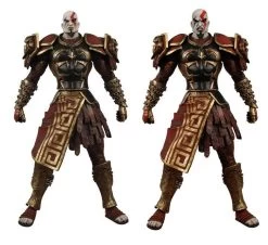 NECA New GOD OF WAR - ARES ARMOR Kratos 7" Fig. (2 Figuren)