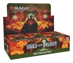 Wizards Of The Coast Magic - Krieg Der Brüder Set-Booster Display (DE) -FUNKO Store erer