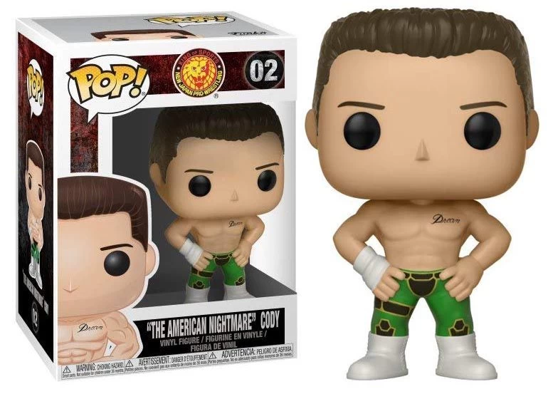 FUNKO POP! - Bullet Club - The American Nightmare - Cody Figur 3 FUNKO POP! - Bullet Club - The American Nightmare - Cody Figur