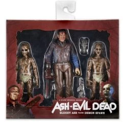NECA Ash Vs Evil Dead - Bloody Ash Vs Demon Spawn Figuren 3-Pack