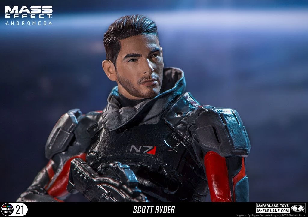 Mass Effect - Scott Ryder 17cm Color Tops Figur 7 Mass Effect - Scott Ryder 17cm Color Tops Figur – Bild 5