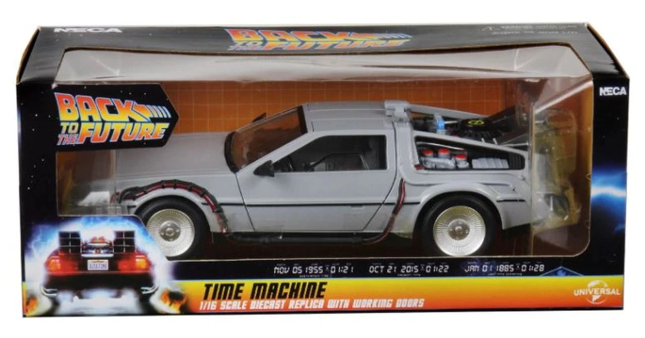 NECA Back To The Future -Time Machine Diecast Replica 4 NECA Back To The Future -Time Machine Diecast Replica – Bild 2