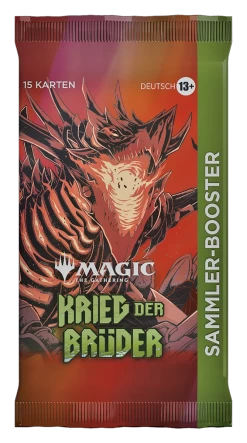 Wizards Of The Coast Magic - Krieg Der Brüder Sammler-Booster (DE)
