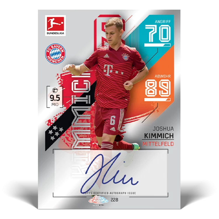 Topps Match Attax Chrome Bundesliga 2021/2022 - Booster Display (DE) 13 Topps Match Attax Chrome Bundesliga 2021/2022 - Booster Display (DE) – Bild 11