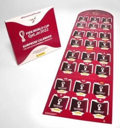 Panini 2022 FIFA World Cup Qatar Sticker Adventskalender Set (DE) -FUNKO Store panini wm2022 adventskalender 15 600