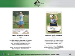 Upper Deck - SP Authentic Golf 2021 Display -FUNKO Store sp authentic golf 4