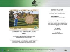 Upper Deck - SP Authentic Golf 2021 Display -FUNKO Store sp authentic golf 6