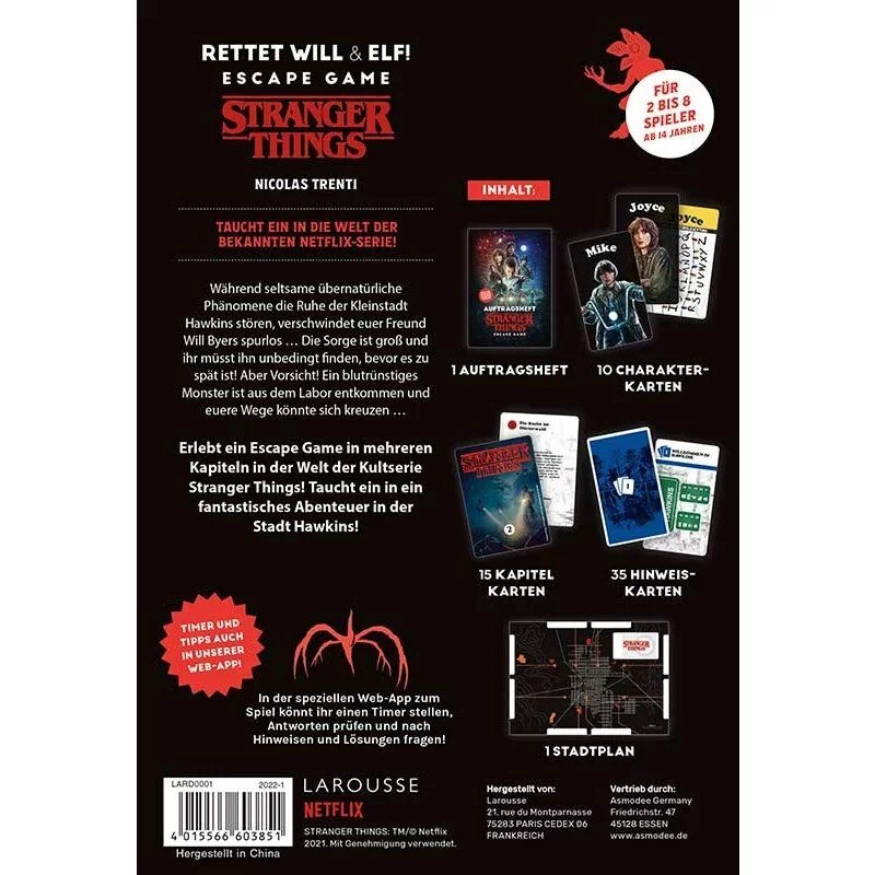 Stranger Things: Rettet Will & Elf - Gesellschaftsspiel 5 Stranger Things: Rettet Will & Elf - Gesellschaftsspiel – Bild 3