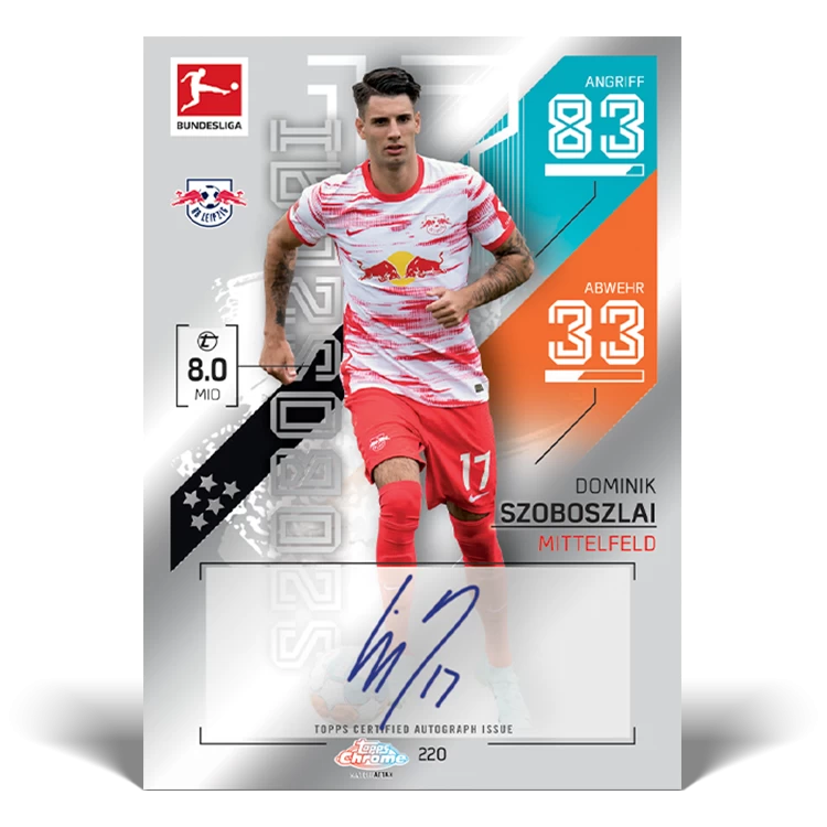 Topps Match Attax Chrome Bundesliga 2021/2022 - Booster Display (DE) 6 Topps Match Attax Chrome Bundesliga 2021/2022 - Booster Display (DE) – Bild 4