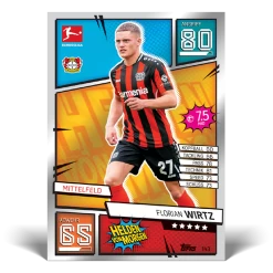 Topps Match Attax Chrome Bundesliga 2021/2022 - Booster Display (DE) 19 Topps Match Attax Chrome Bundesliga 2021/2022 - Booster Display (DE) -FUNKO Store wirtz card 1