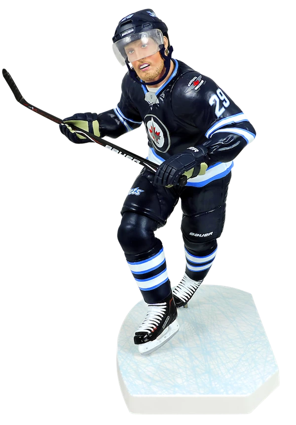 NHL - Winnipeg Jets - Patrik Laine - Figur 30cm 3 NHL - Winnipeg Jets - Patrik Laine - Figur 30cm