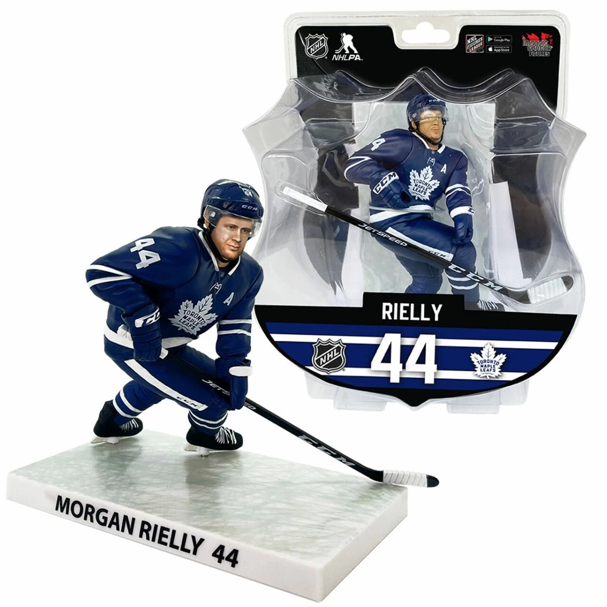 NHL - Toronto Maple Leafs - Morgan Rielly - Figur 4 NHL - Toronto Maple Leafs - Morgan Rielly - Figur – Bild 2