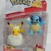 Pokémon - Schiggy & Pikachu Weihnachtsedition - Battle Figure Pack Actionfiguren